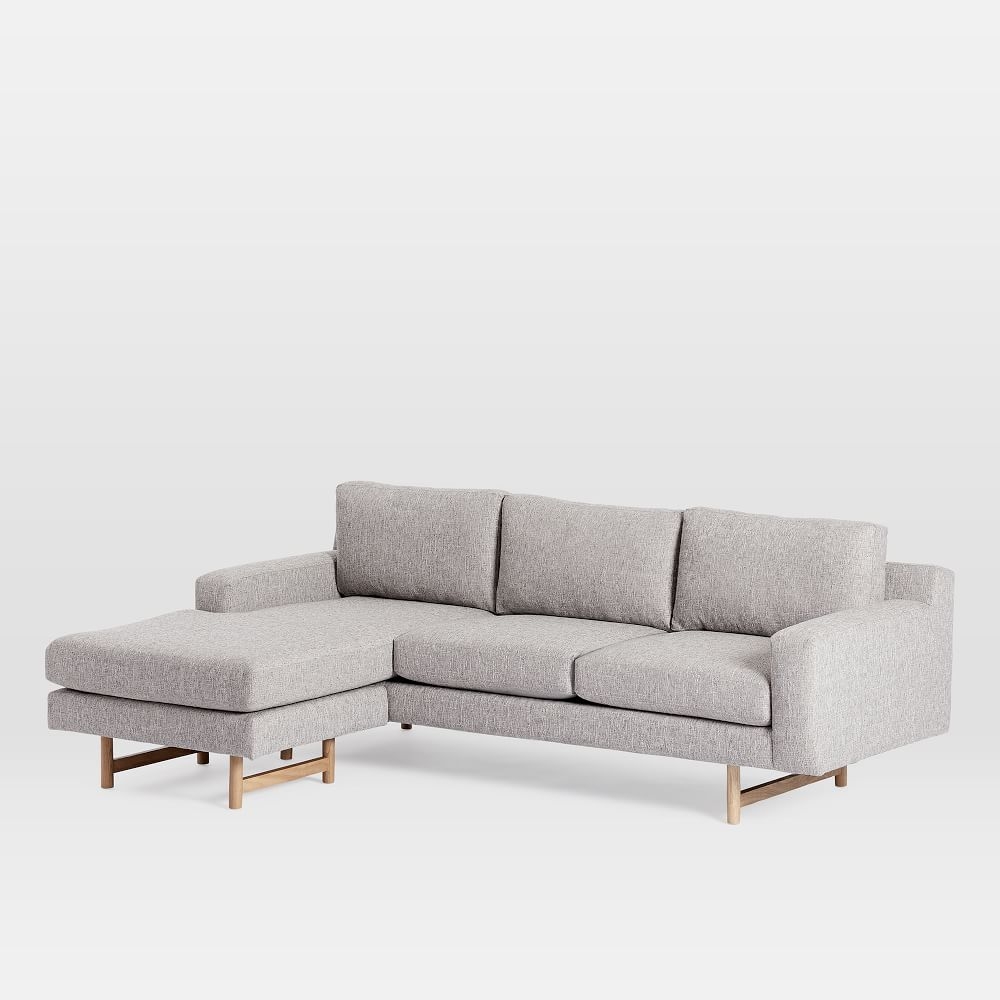 Large on sale black sectional