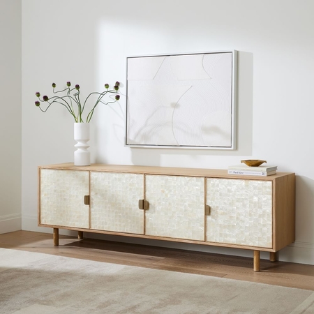 Small media sale console