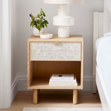 Bedside table desk sales