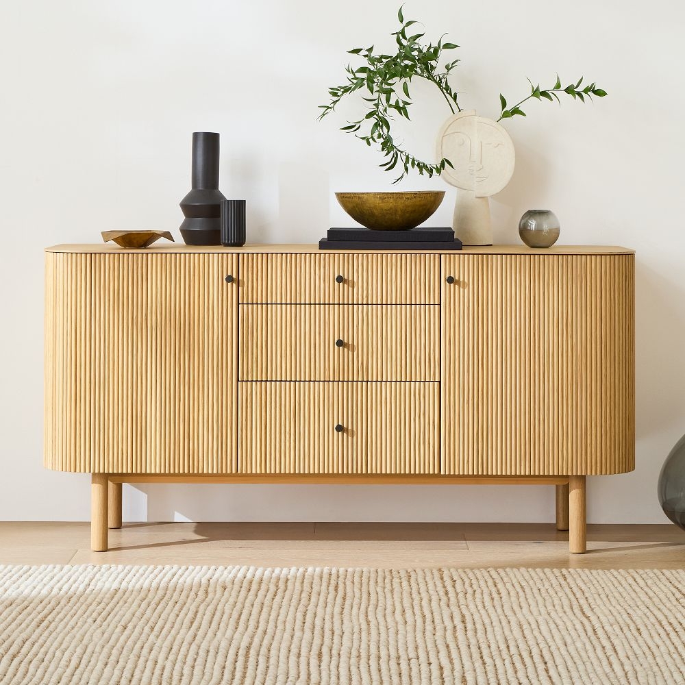 West clearance elm sideboard