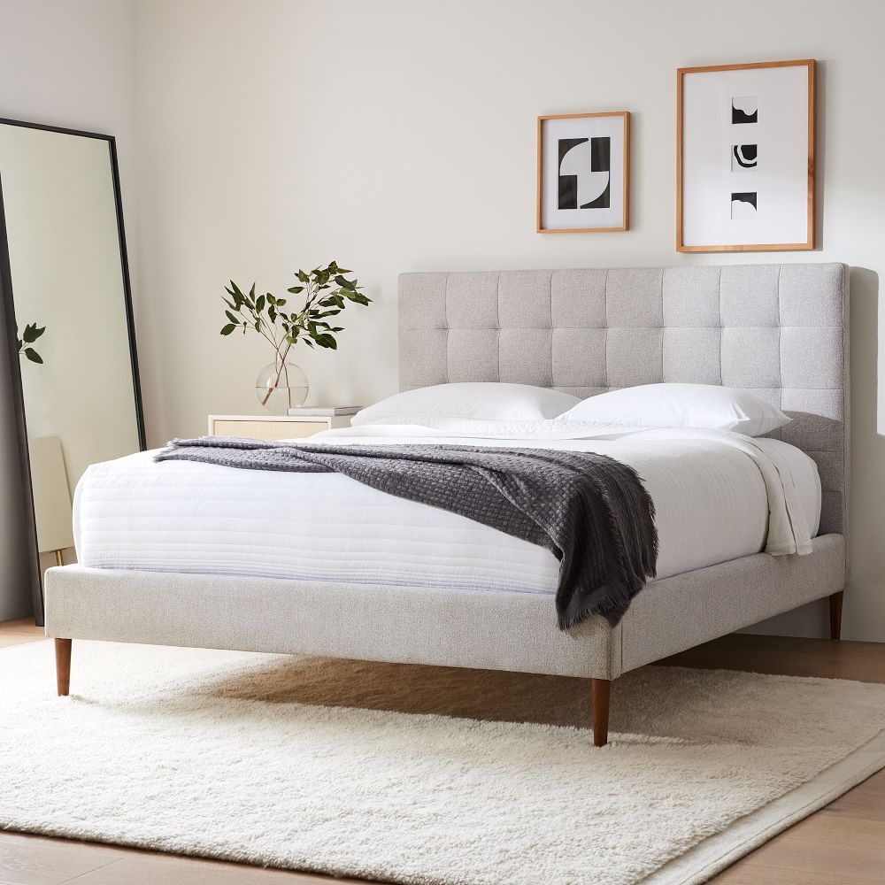 Buy online Emmett Bed Wood Legs now West Elm UAE UAE