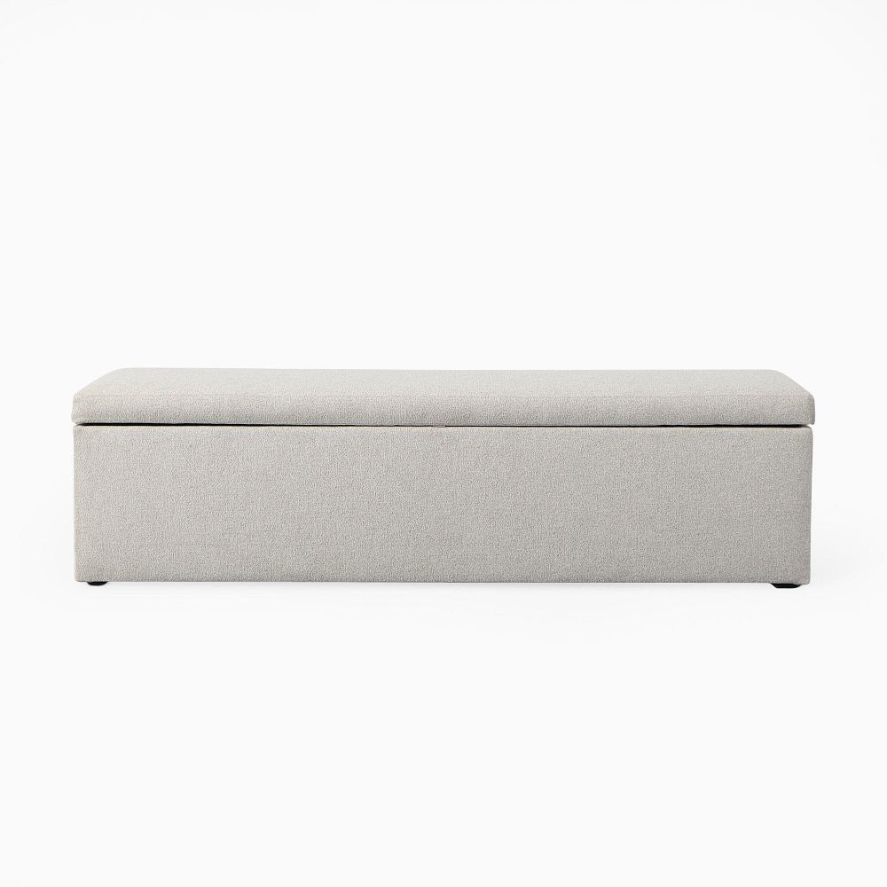 Grey storage deals ottoman