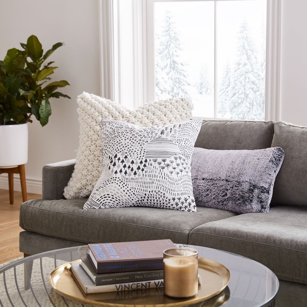 West elm sofa pillows best sale