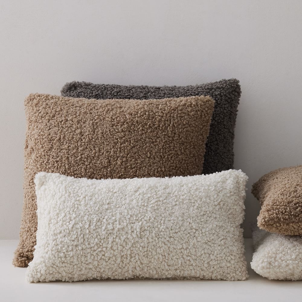 Fluffy top pillow covers
