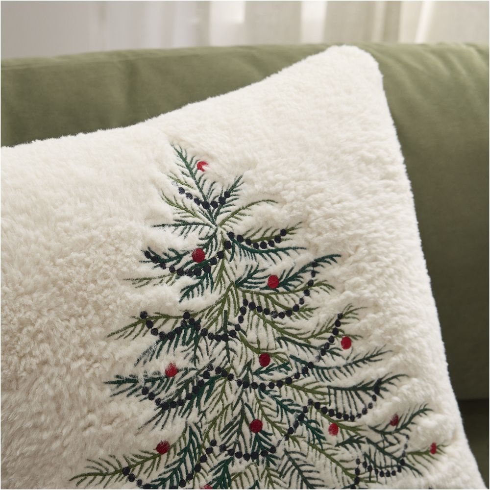 Christmas tree sale pillow
