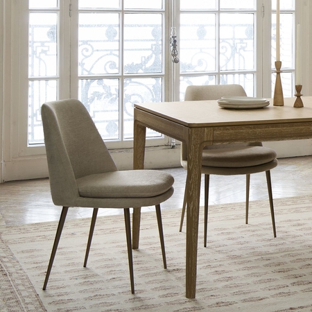 Buy online Finley Low Back Upholstered Dining Chair now West Elm UAE