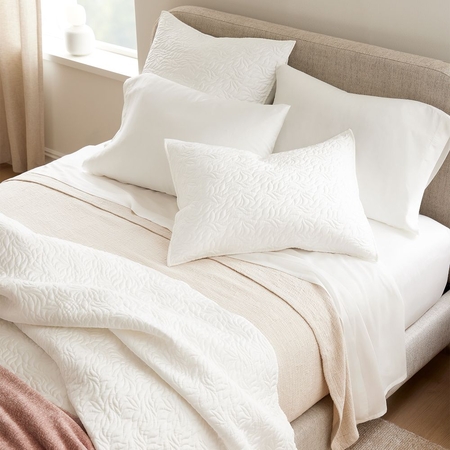 Buy online Silky TENCEL Floral Quilt Shams now West Elm UAE UAE