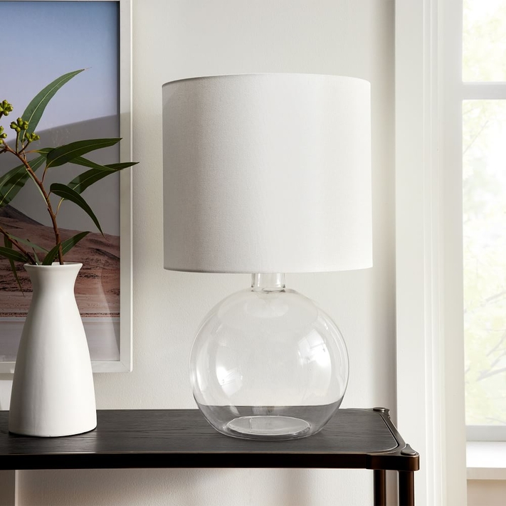 Buy online Foundational Glass Table Lamp now West Elm UAE UAE