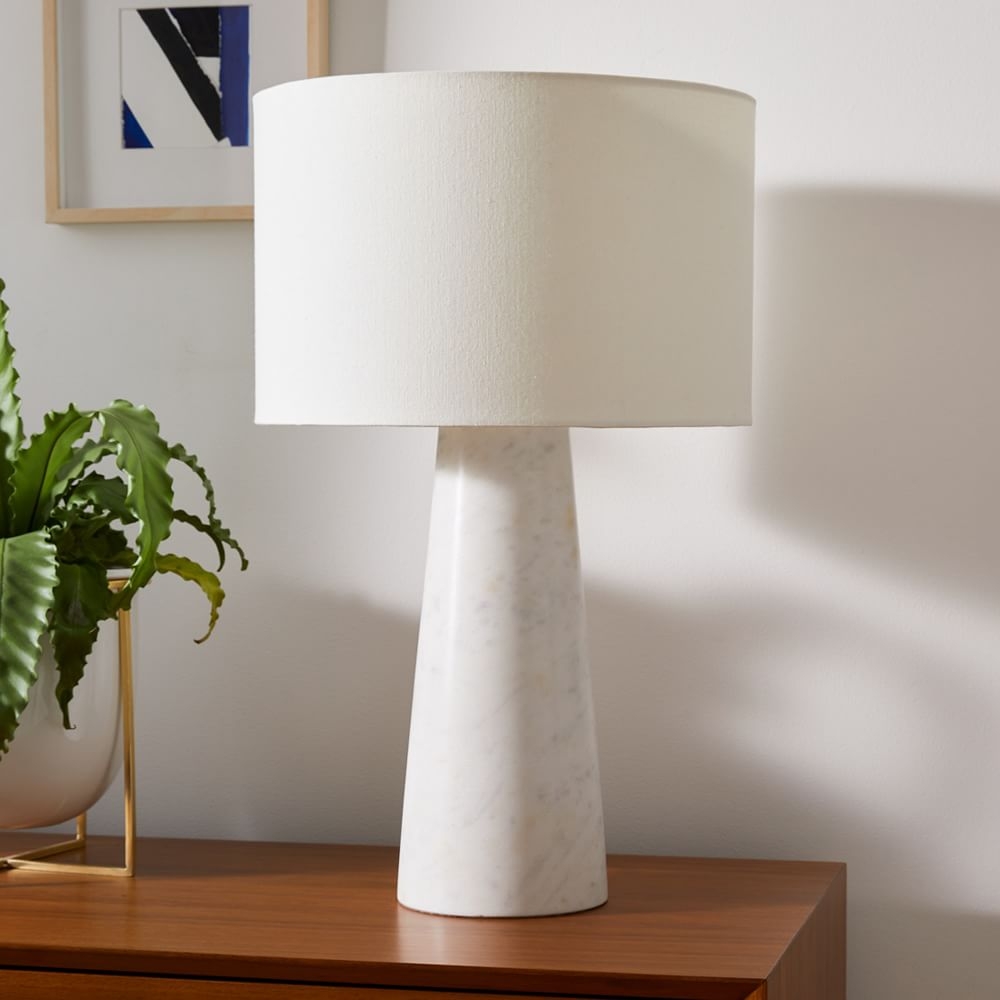 Buy online Foundational Marble Table Lamp now West Elm UAE UAE