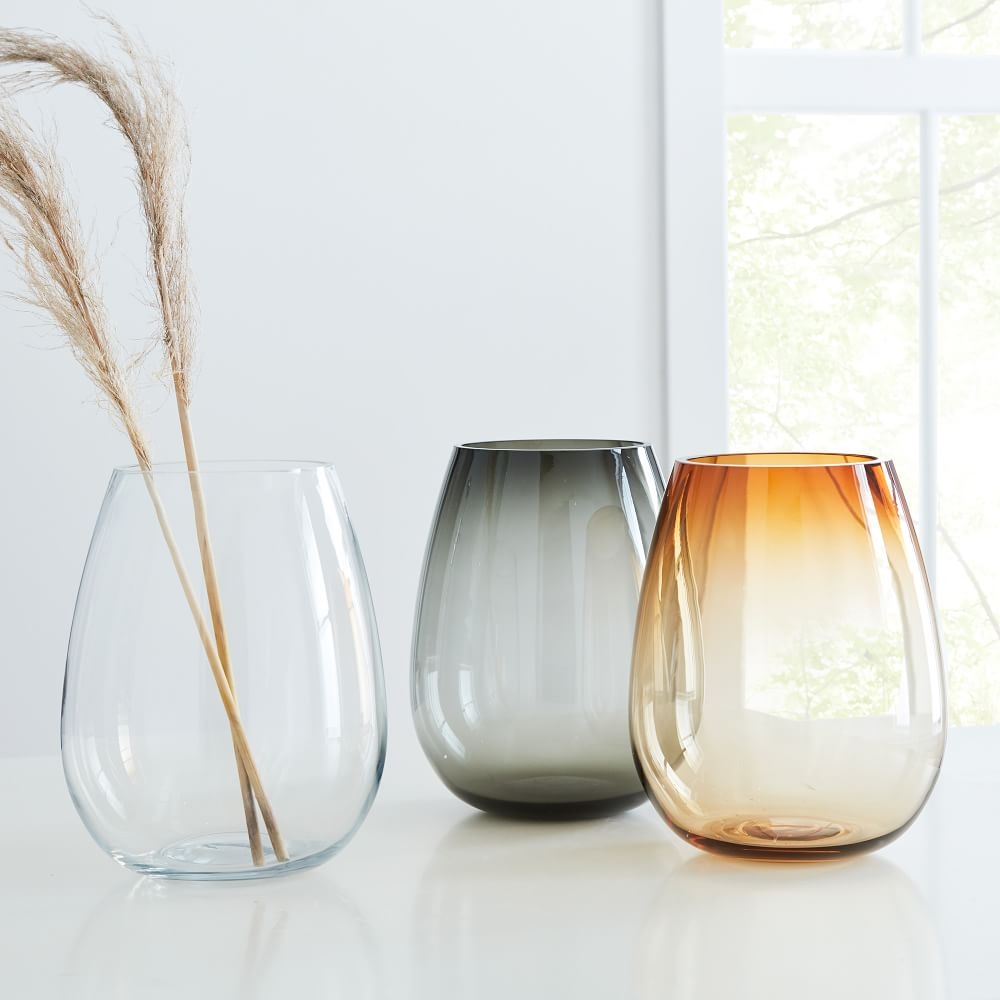 Large sale glass vases