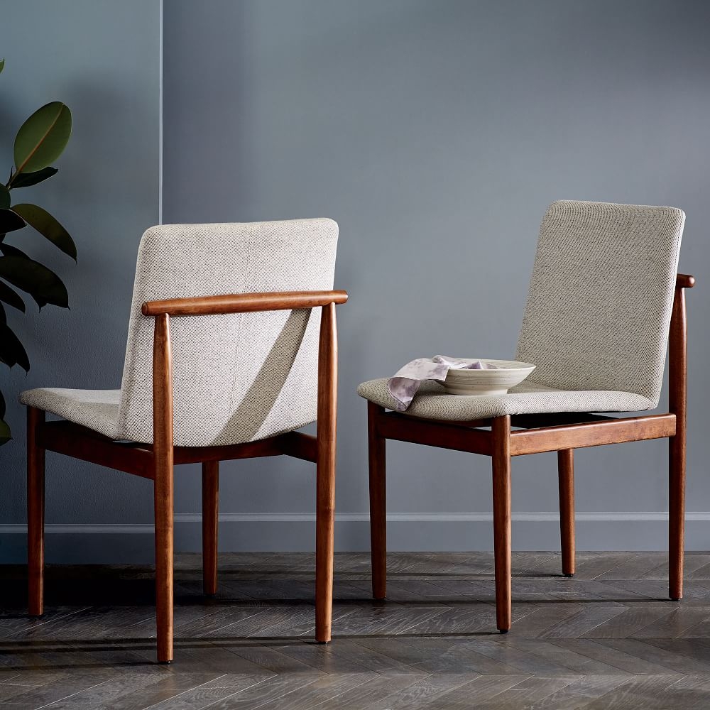 Contemporary dining chairs hot sale upholstered