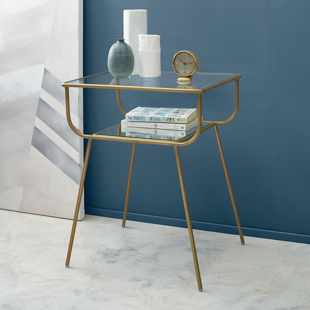 Buy online Curved Terrace Nightstand now West Elm UAE UAE