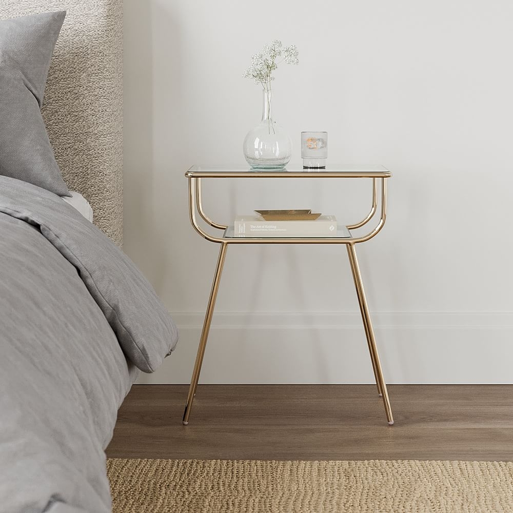 Curved nightstand new arrivals