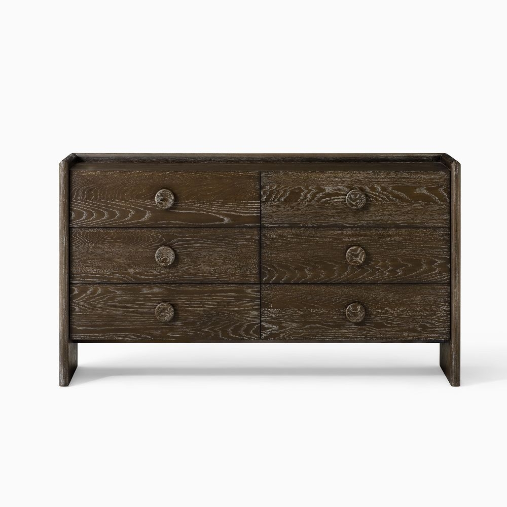 Buy online Fraser 6 Drawer Dresser 152cm now West Elm UAE UAE