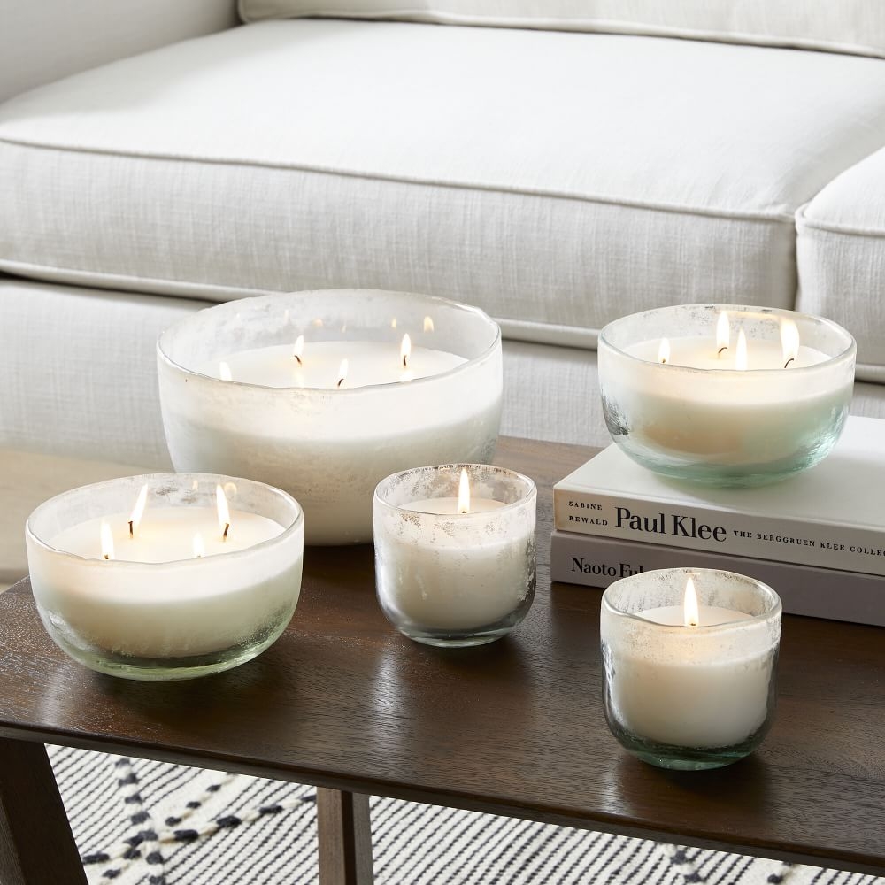 Glass for best sale candles