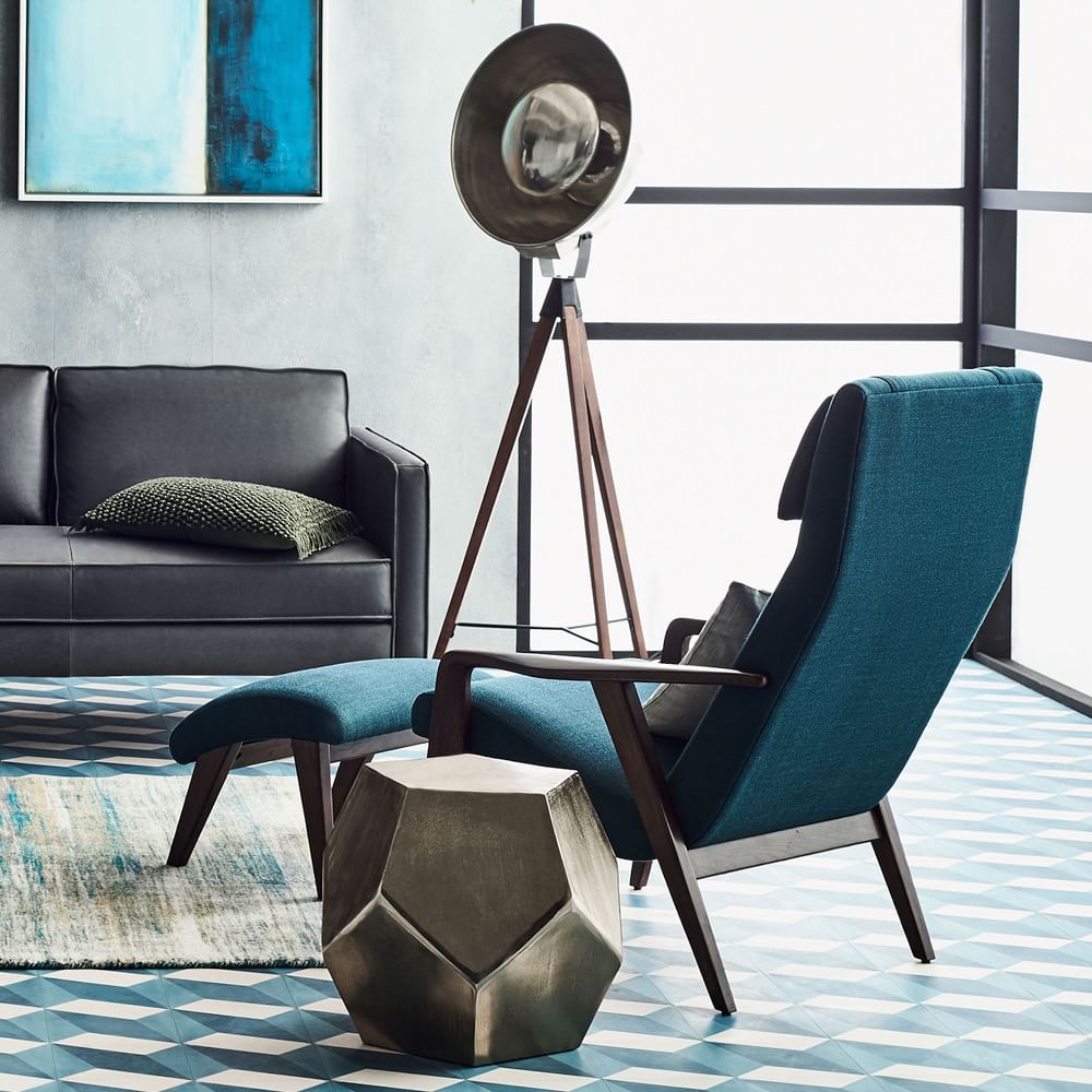 Chair and outlet side table