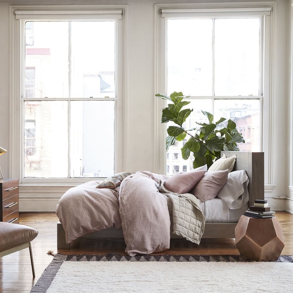 West elm gem cut side outlet table