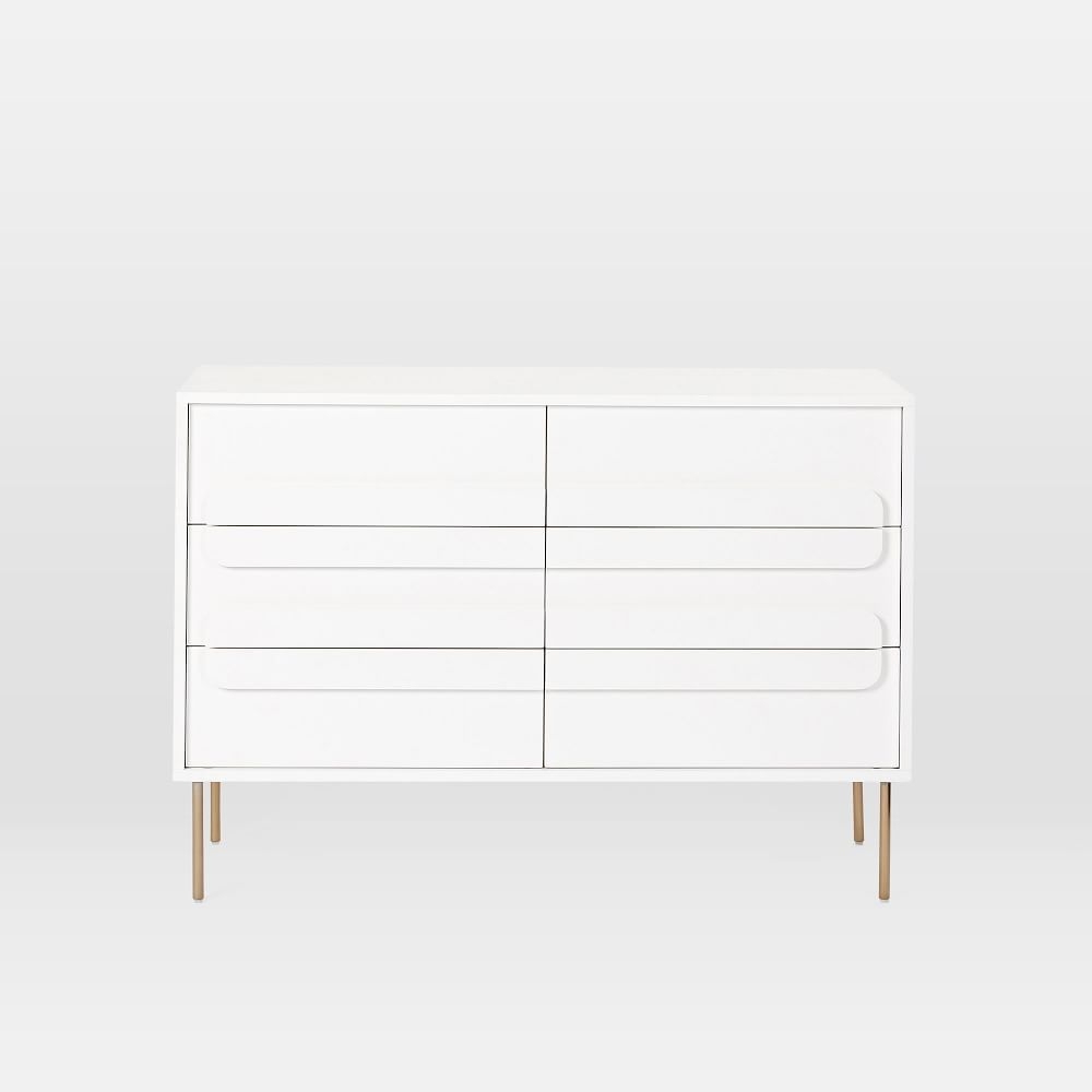 Walnut colored 2025 dresser