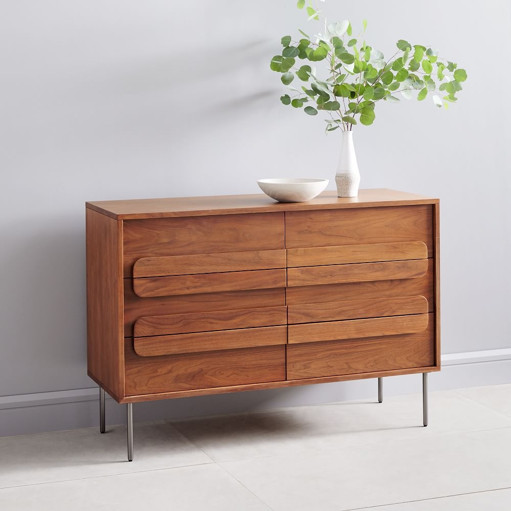 West elm walnut dresser sale