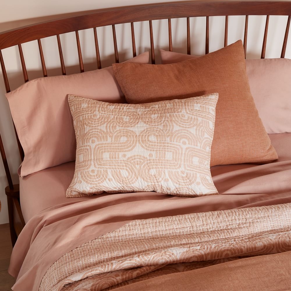 Geo Knot Quilt Shams