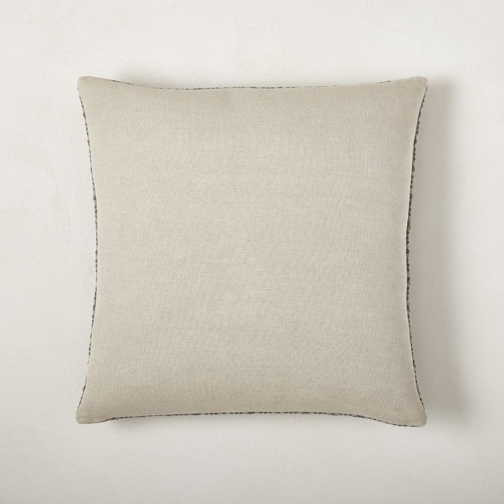 Gray shop pillow cover
