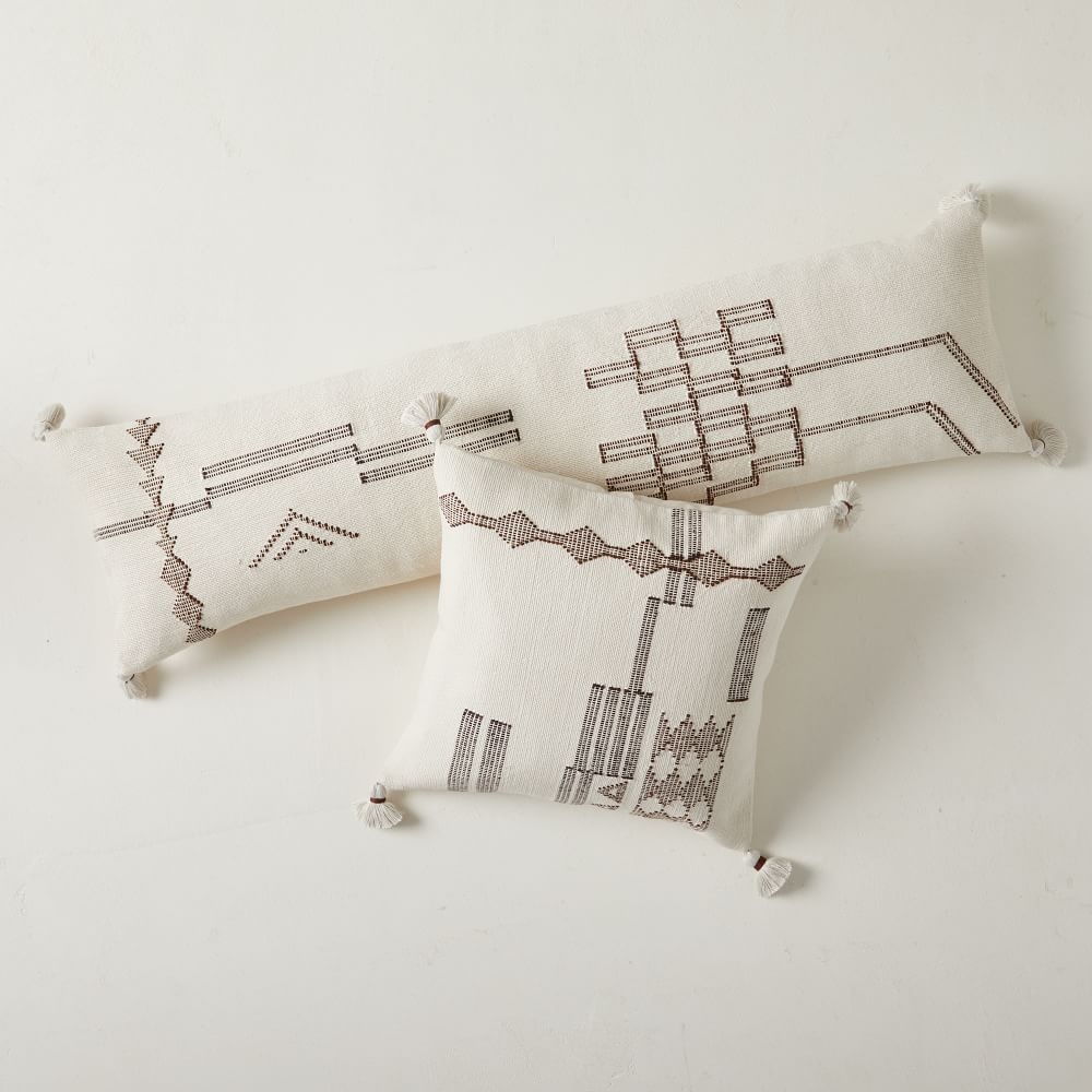 Oversized lumbar on sale pillow