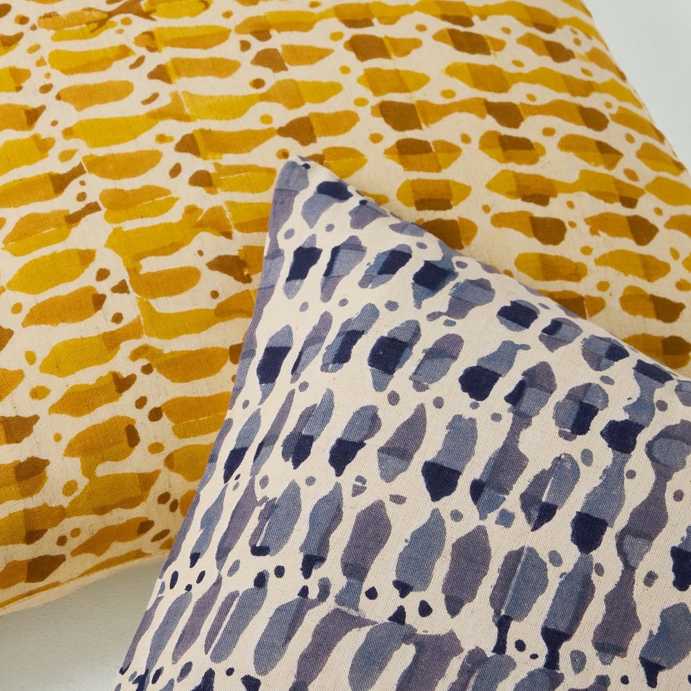 Yellow happy pillow top