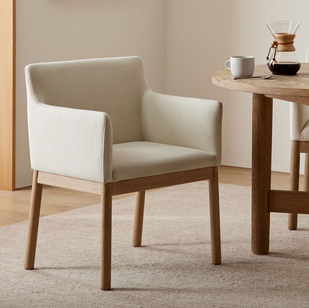 Buy online Hargrove Dining Arm Chair now West Elm UAE UAE