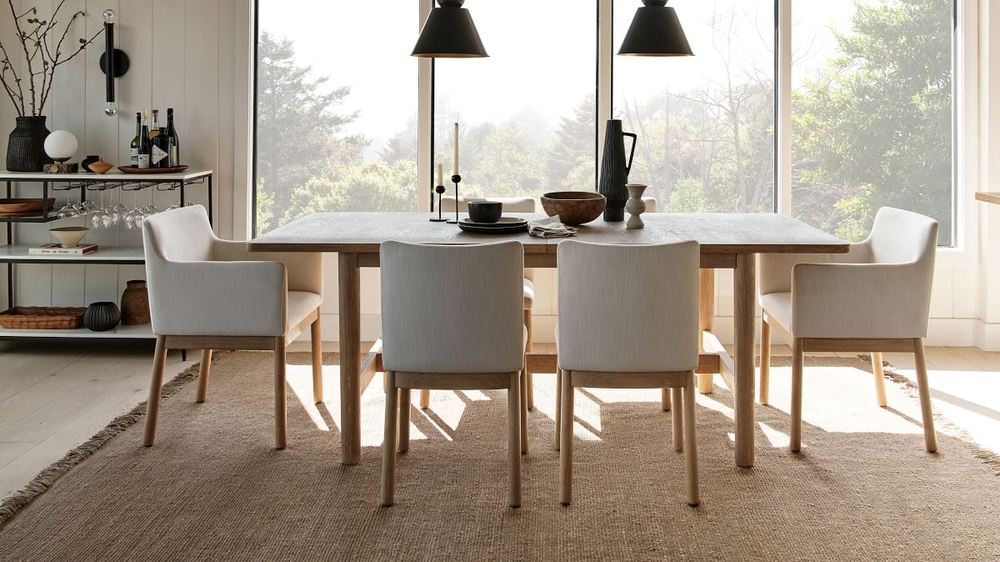 Expandable modern dining table new arrivals