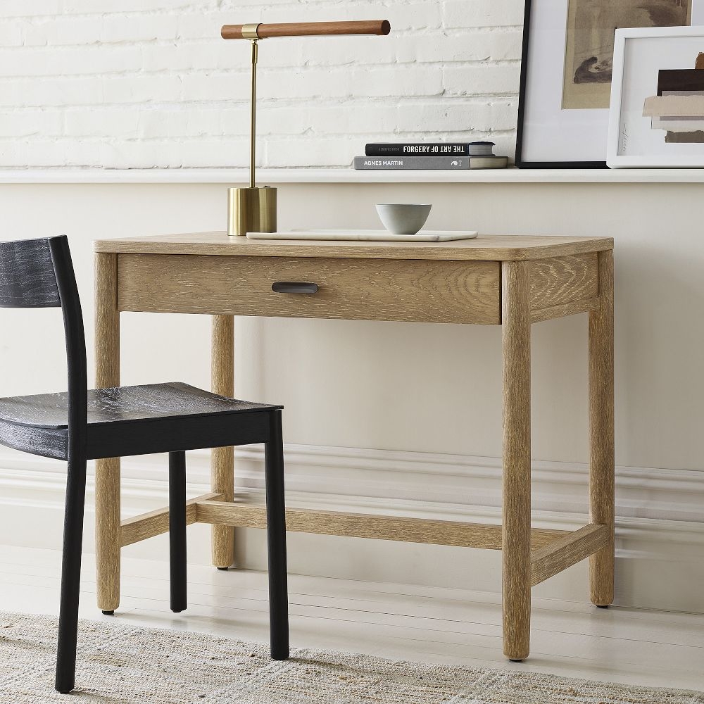 Mini desk west on sale elm