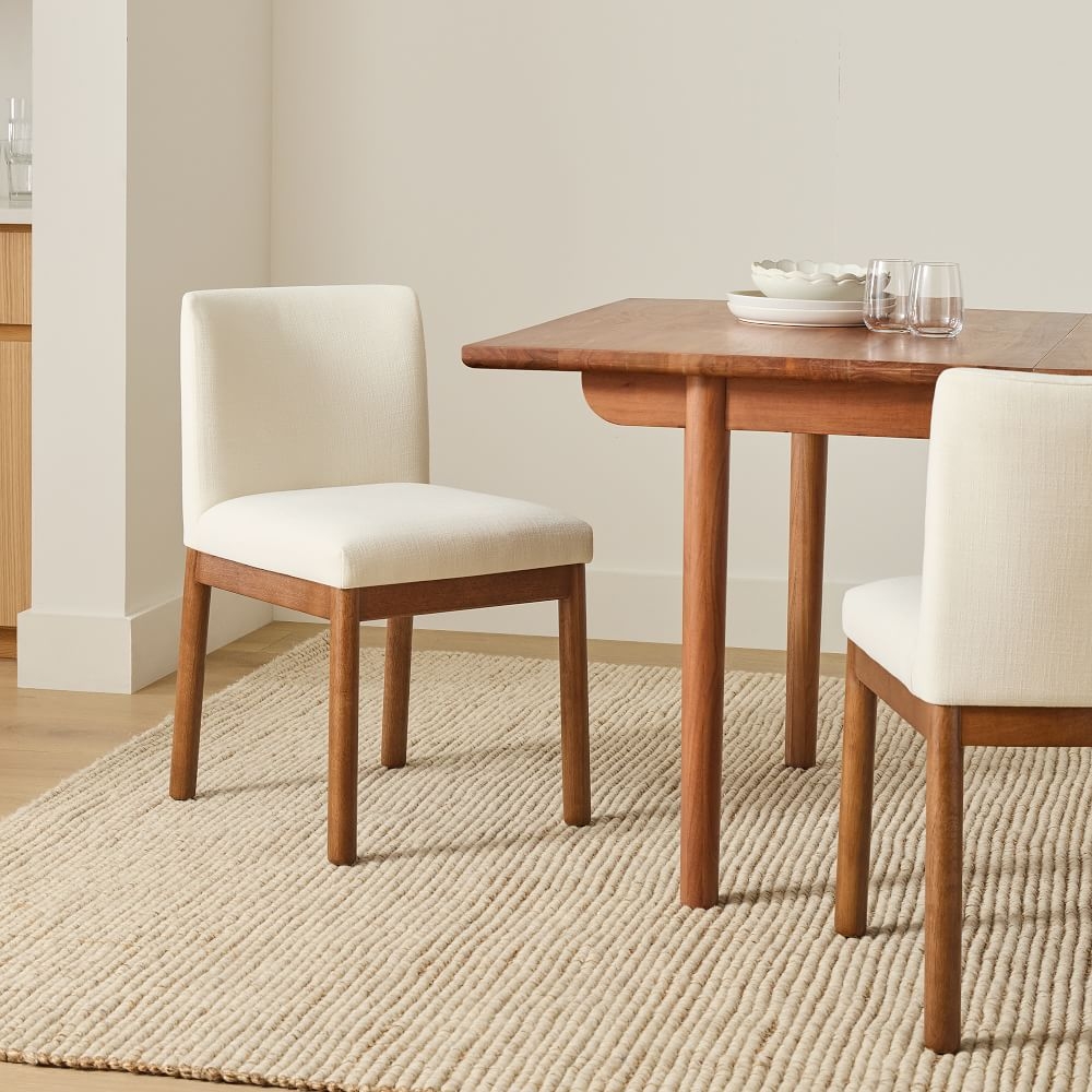 Side table with shop chair