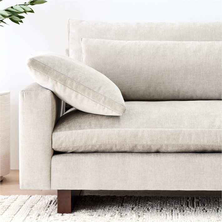 West elm shop white sofa