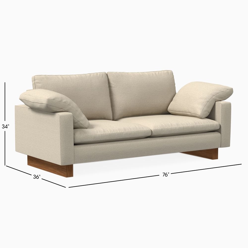 West elm harmony sofa 76 deals