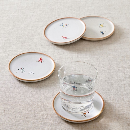 Stoneware coasters deals