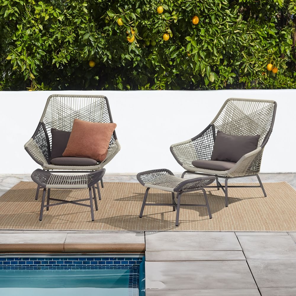 Wide lounge chair outdoor deals