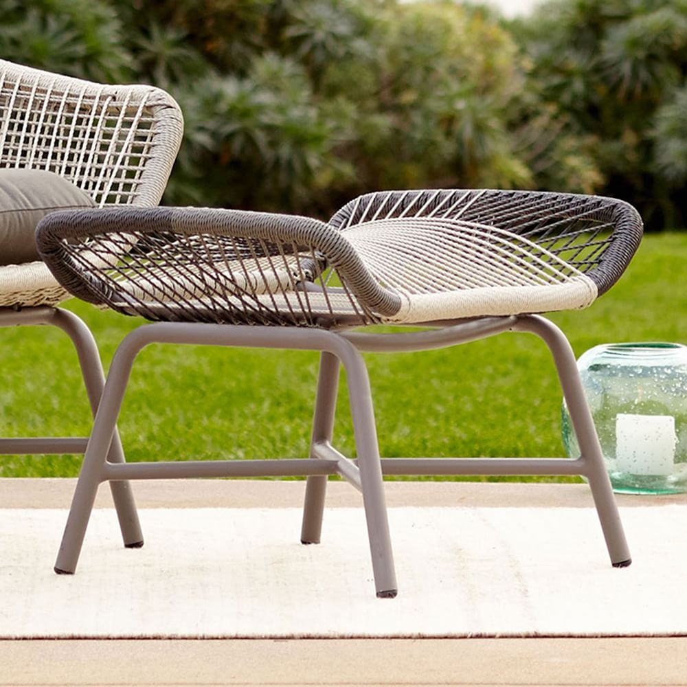 Patio ottoman best sale