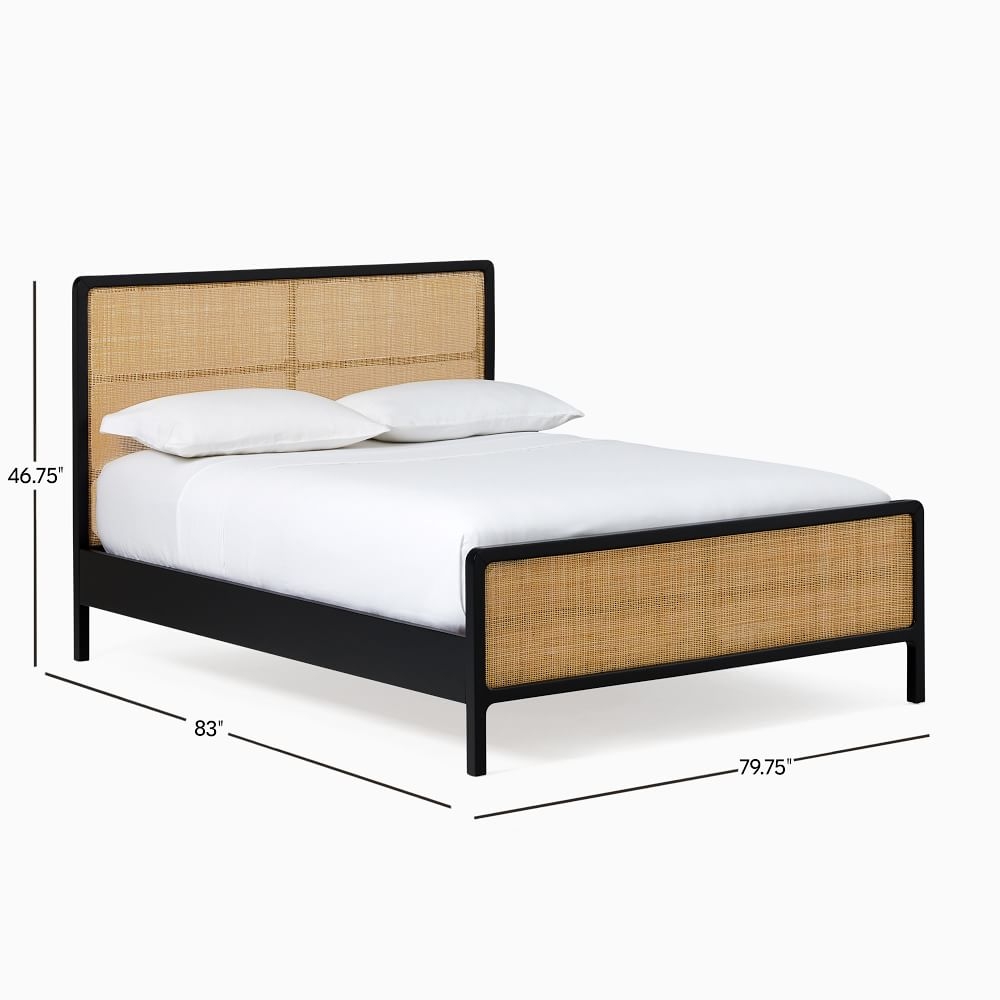 Buy online Ida Woven Bed now West Elm UAE UAE
