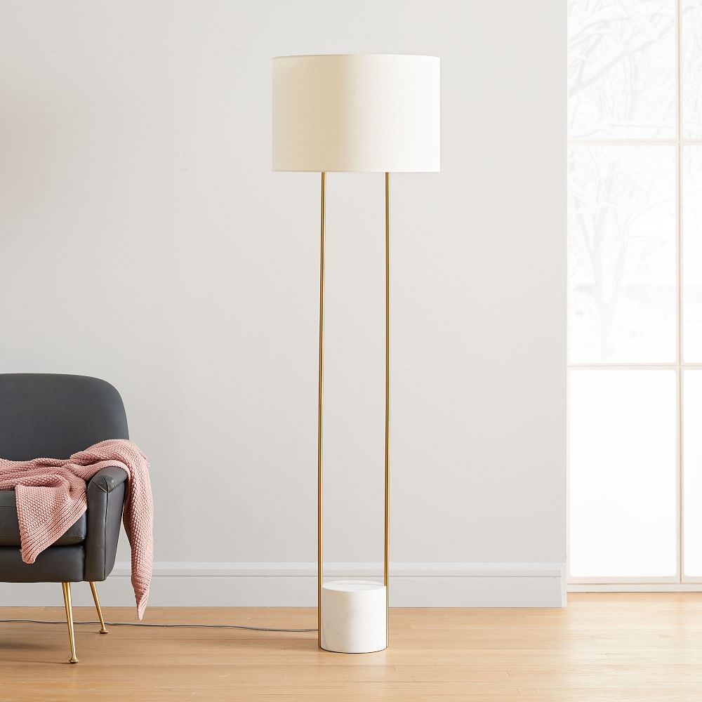 West elm industrial 2024 outline table lamp