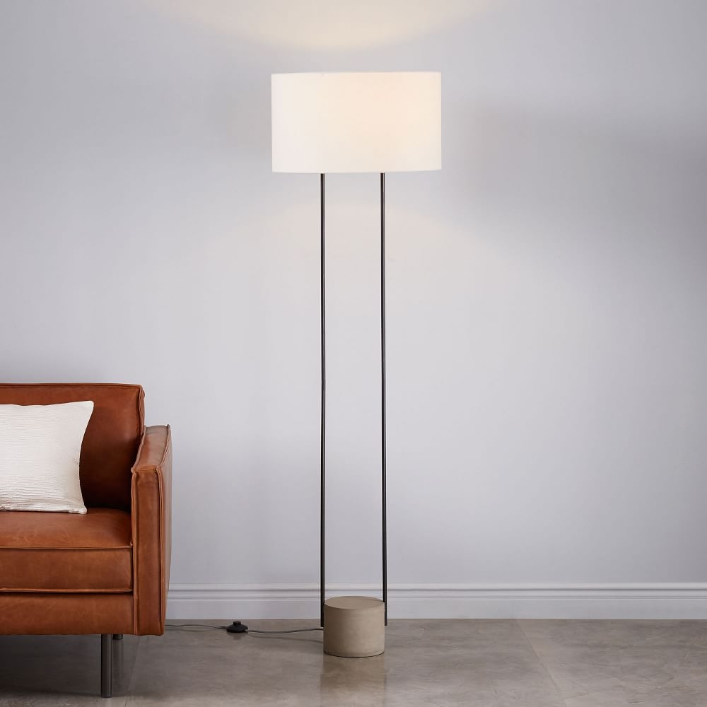 Concrete deals floor lamp