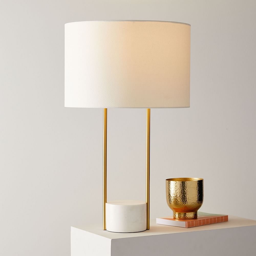 Industrial Outline Table Lamp