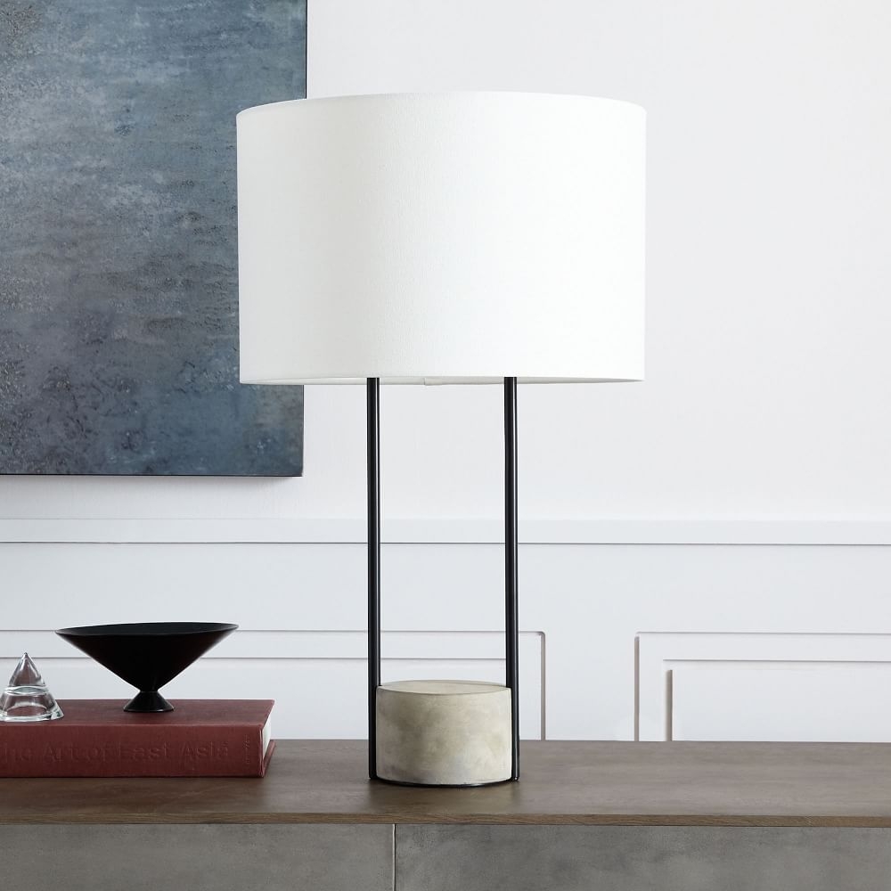 Buy online Industrial Outline Table Lamp now West Elm UAE UAE