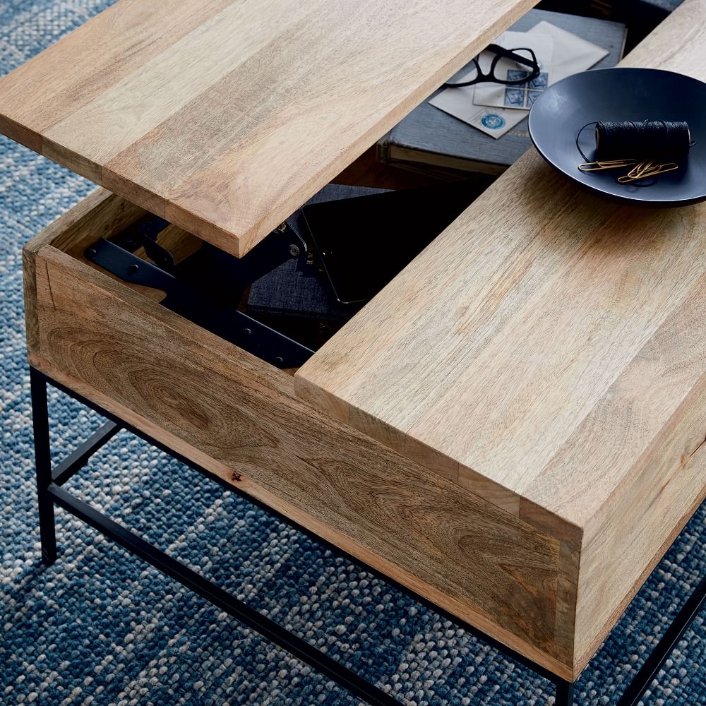 West elm deals coffee table industrial