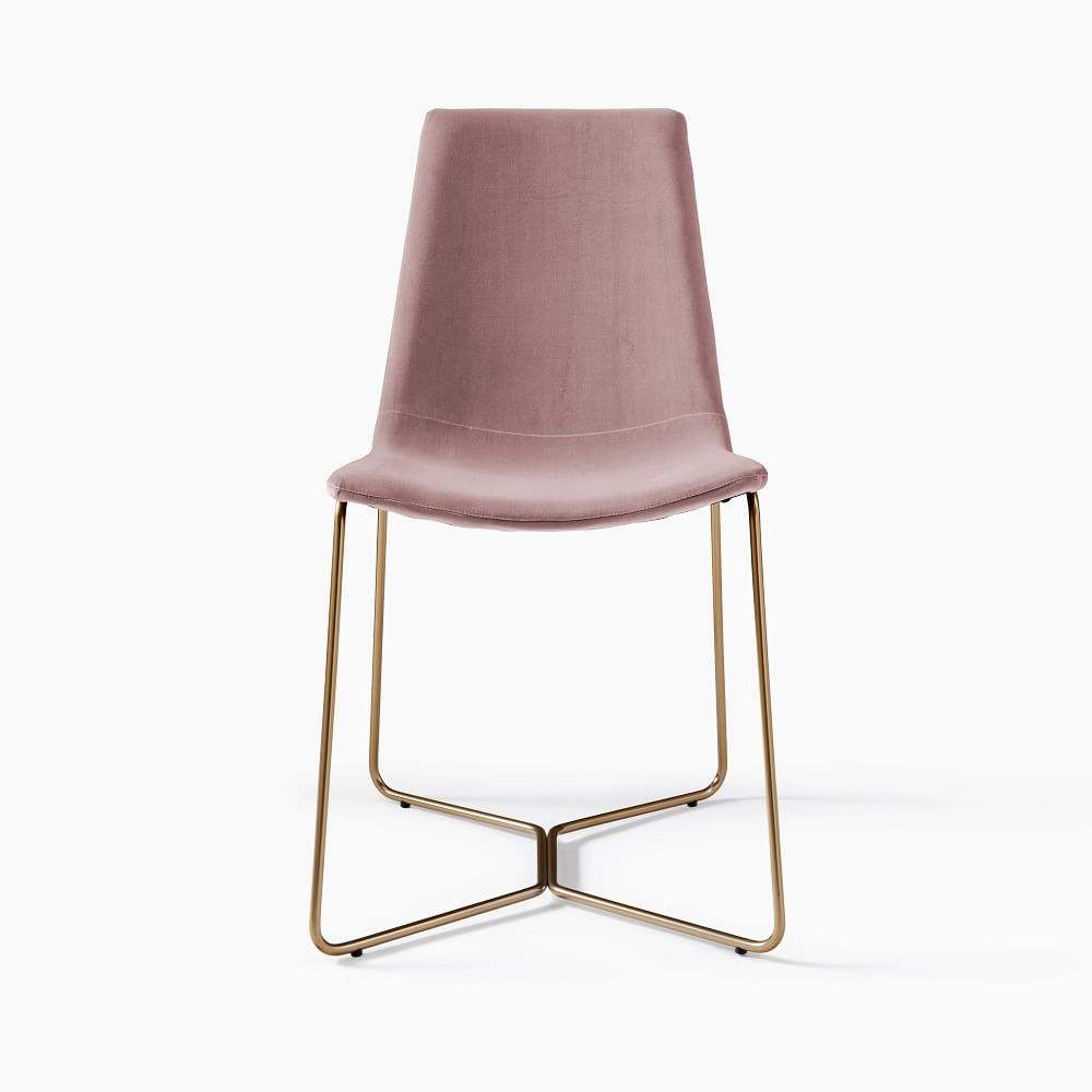 Buy online Slope Upholstered Dining Chair now West Elm UAE UAE