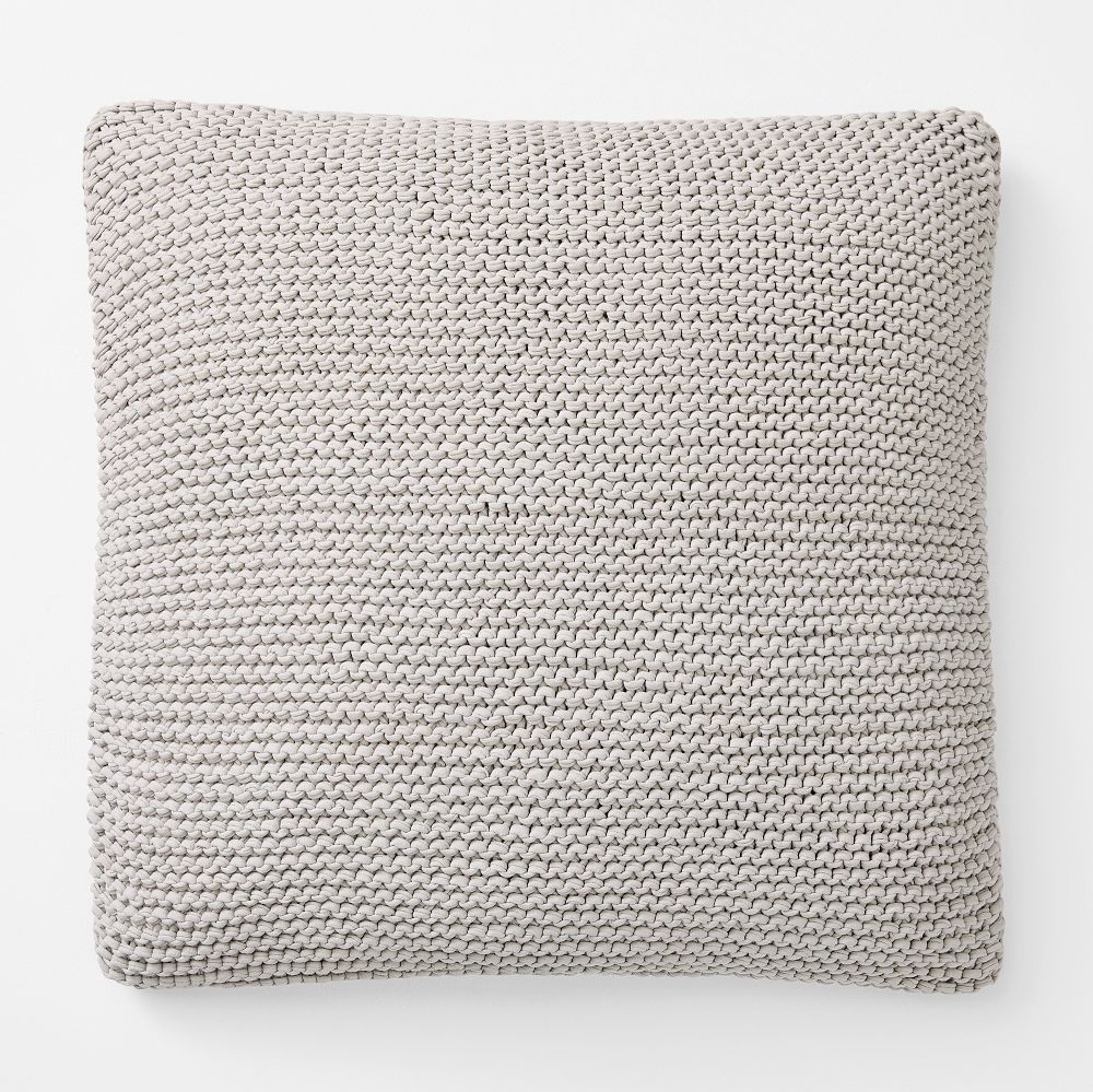 Jersey Chindi Knit Pillow Cover