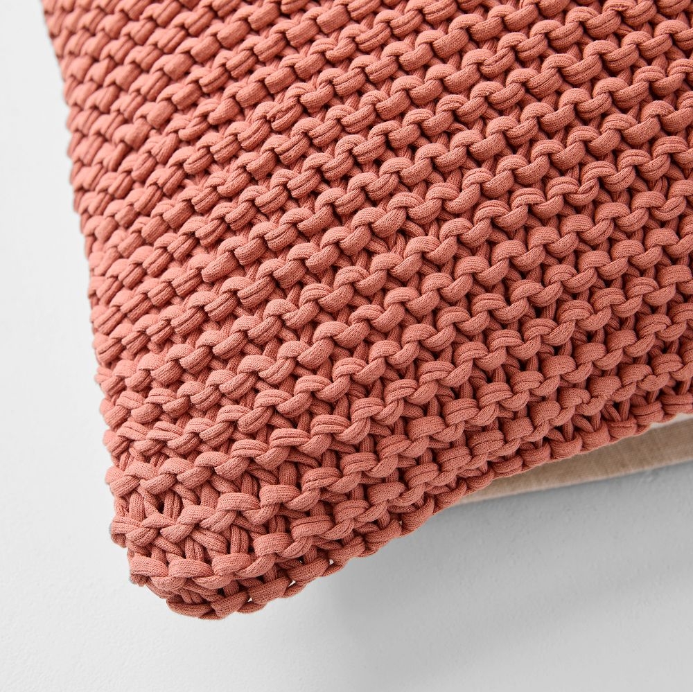 Buy online Jersey Chindi Knit Pillow Cover now West Elm UAE UAE