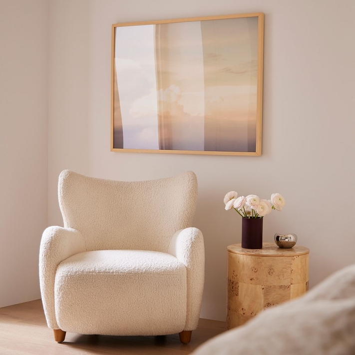 Buy online Jodie Wing Chair now West Elm UAE UAE