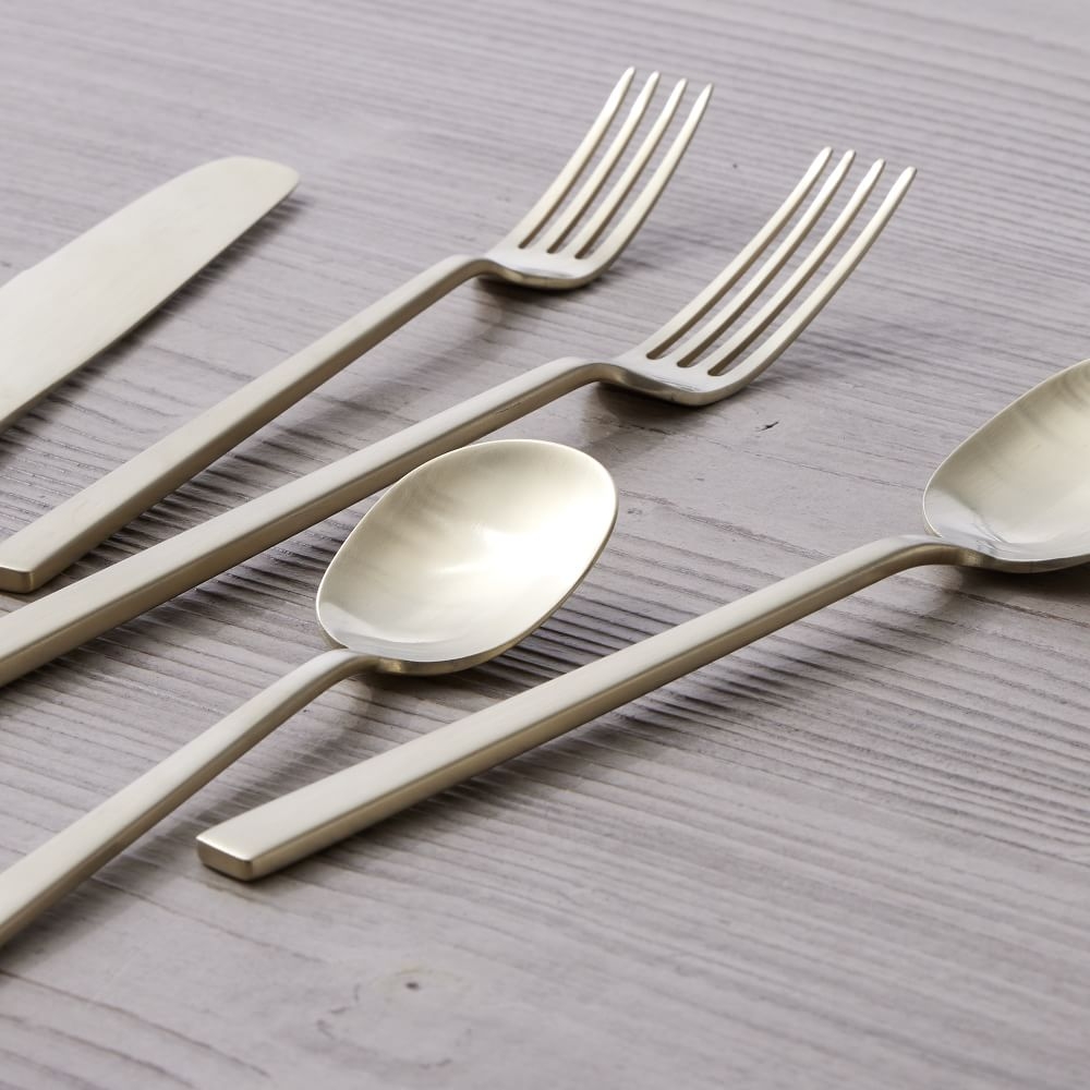 Stainless steel best sale flatware