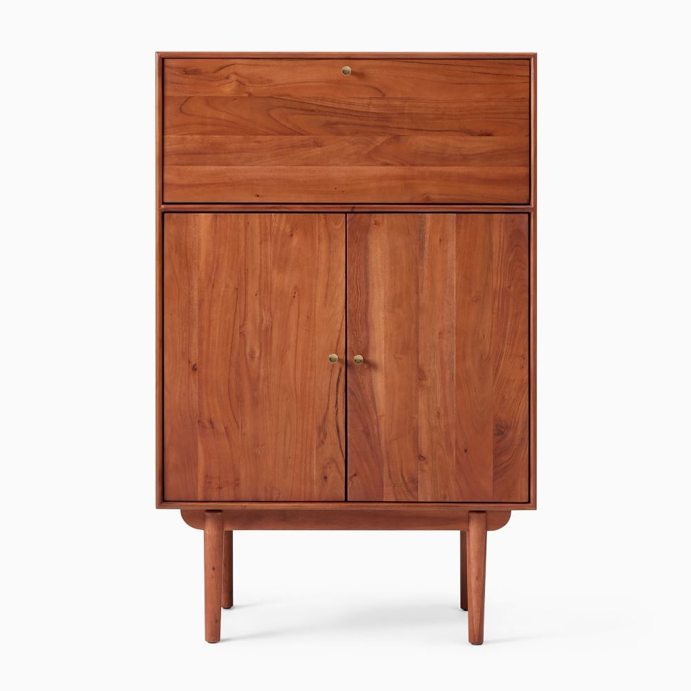 Buy online Keira Solid Wood Bar Cabinet 81cm now West Elm UAE UAE