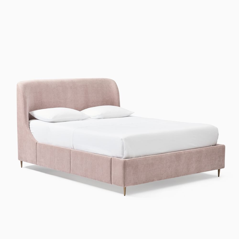 Lana upholstered shop storage bed