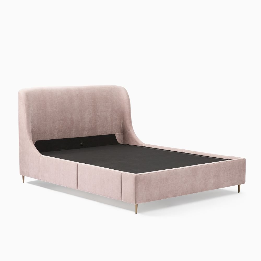 Buy online Lana Upholstered Storage Bed now West Elm UAE UAE